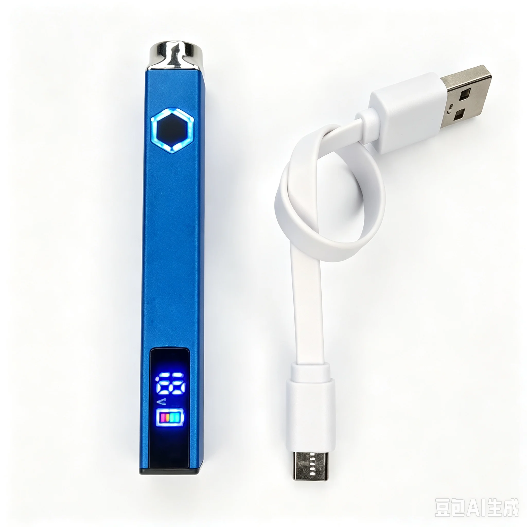 LED Screen Digital Display, Square Design, 510 Thread Battery, Portable DIY Soldering Iron, Hot Knife, Heating Cutting T