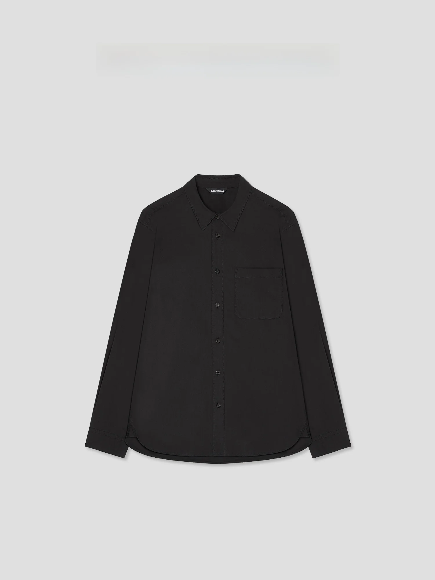 

Romiow Studio Bla Long Sve Cotton irt Loose Fit Collared Casual Sle Women's Comfortable Breathable Mid-Length irt