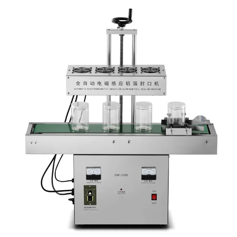 الأجهزة المنزلية الكهرومغناطيسية التعريفي آلة ختم رقائق الألومنيوم احباط طوقا زجاجة زيت آلة تعبئة الزجاجات البلاستيكية