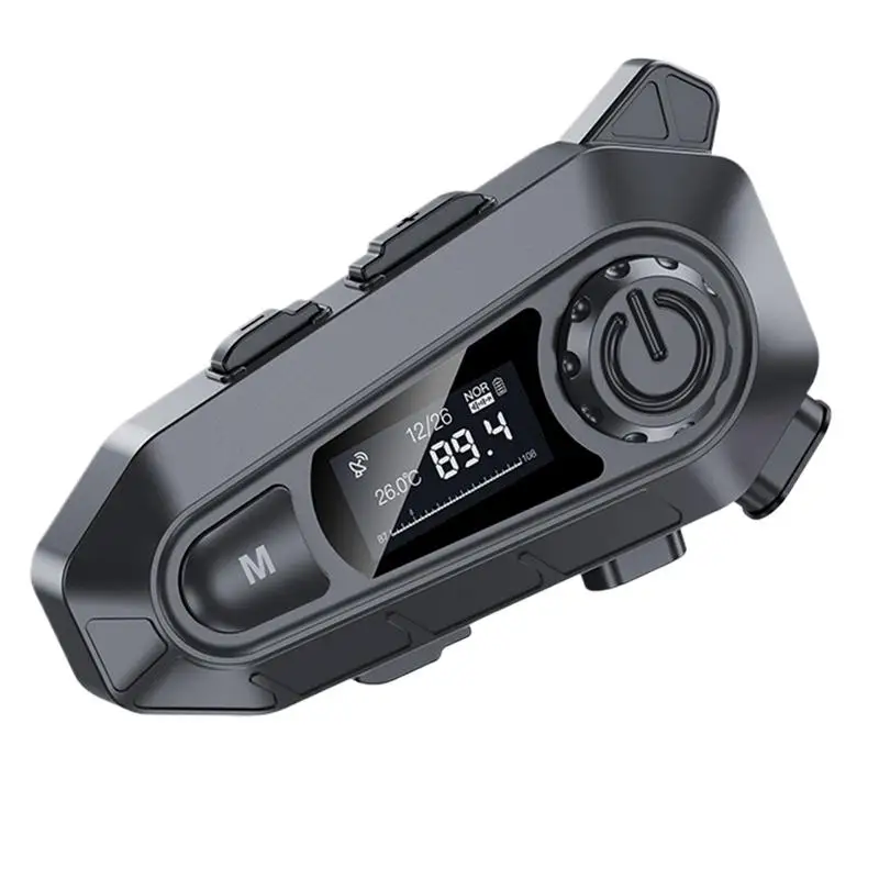 

Motorcycle Headphones Motorcycle Headset Noise-Canceling Earbuds Waterproof Intercom For Adults Women Riding Communication