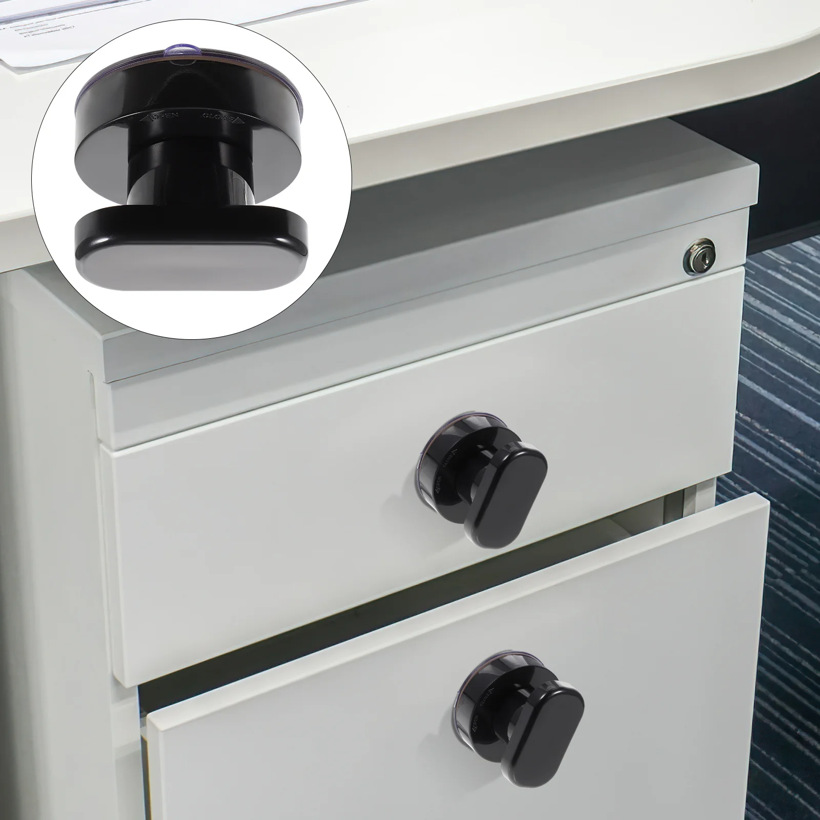 Maniglia autoadesiva per armadio Maniglia per cassetto Manopola adesiva assorbente per mobili Porta finestra Manopole adesive facili da aprire e chiudere