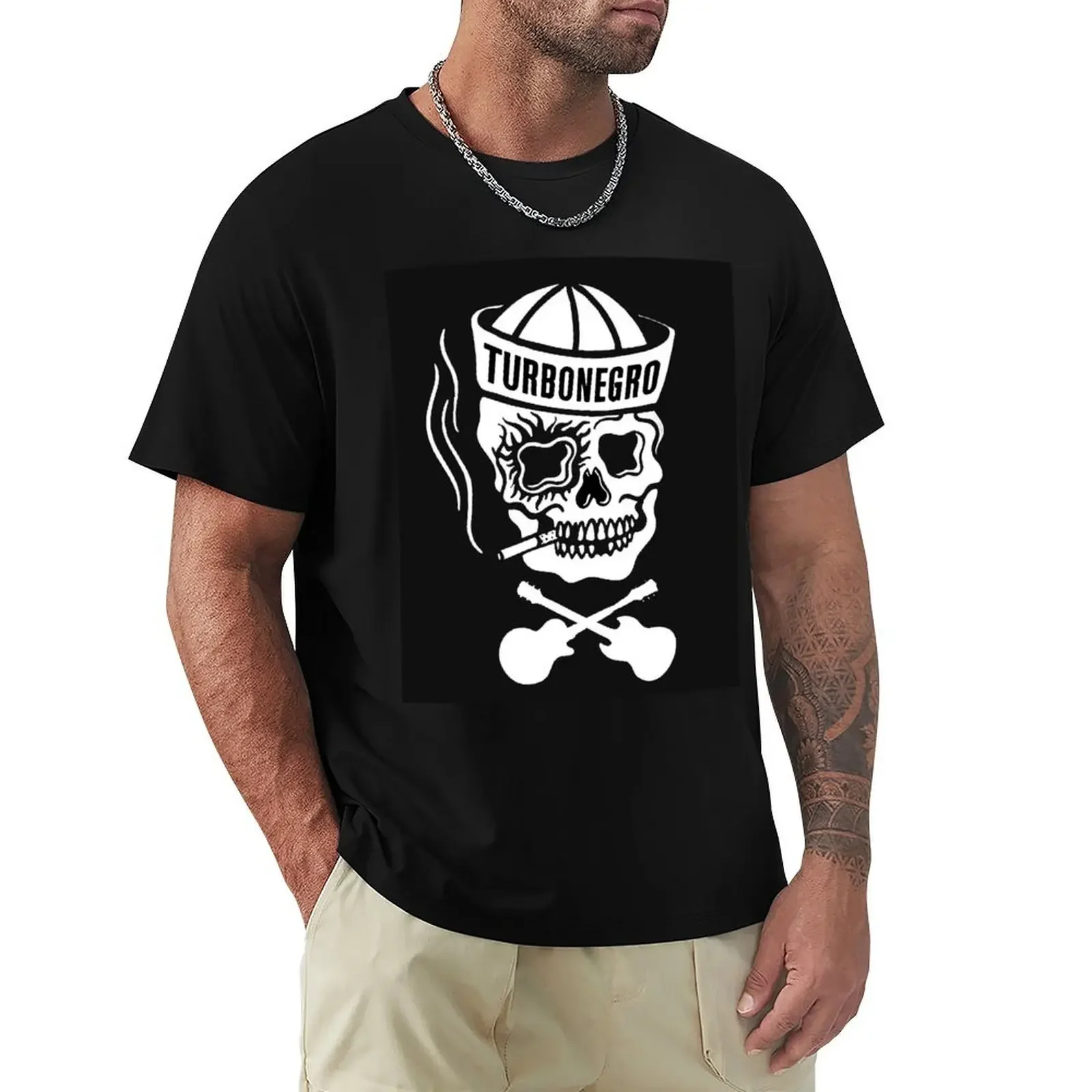 turbonegro the best T-Shirt graphics kawaii clothes fitted t shirts for men