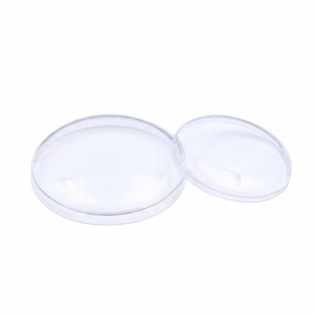 Thick High Domed Acrylic Watch Mirror 28-40mm Crystal Clear Acrylic Pot Cover Transparent Watch Accessories Watch Restoration