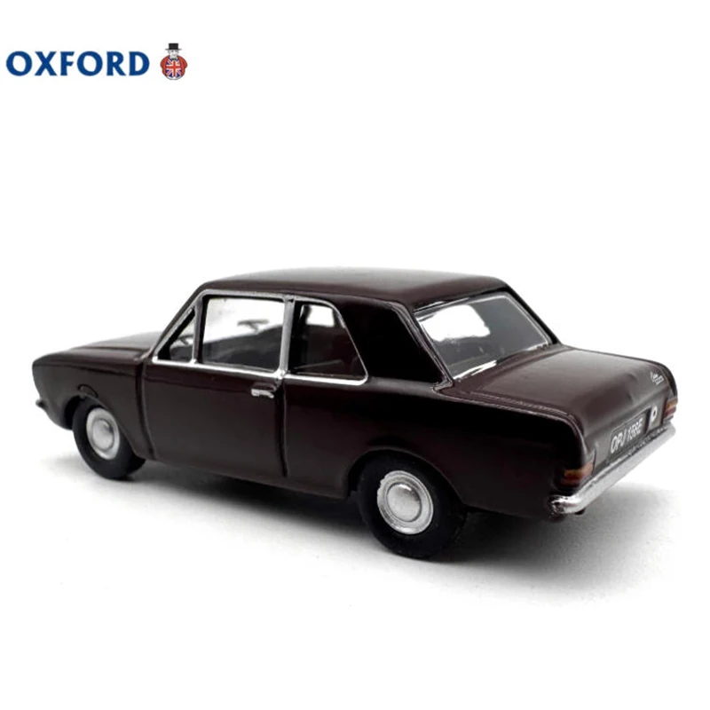 

OXFORD 1:76 Ford Cortina 1962 года, классический седан, имитация сплава, модель автомобиля, классический сувенир для взрослых, подарок, статический дисплей