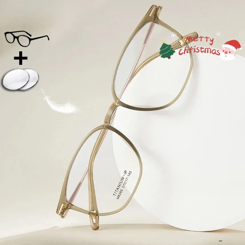 

KUXA TR90 с титановой оправой, очки по рецепту, женские и мужские оптические очки, линзы с рецептами, прогрессивные очки для близорукости, очки