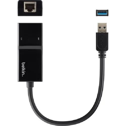 Belkin B2B048 Gigabit Ethernet Adapter - Black - USB 30