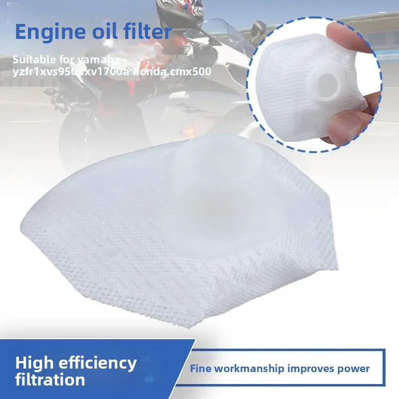 

1PCS For Yamaha YZFR1 XVS950A XV1700A Honda CMX500 (2009-2017) Fuel Pump Oil Strainer Cartridge