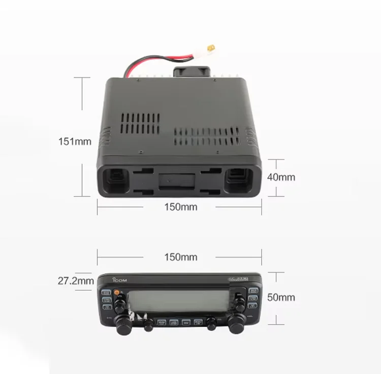 IC-2730A IC-2730E جهاز اتصال لاسلكي صغير للأذن هام راديو طويل المدى Cb Uhf 5000 كجم مسافة قوانغتشو 100 كجم هاتف داخلي 27 ميجا هرتز Ssb