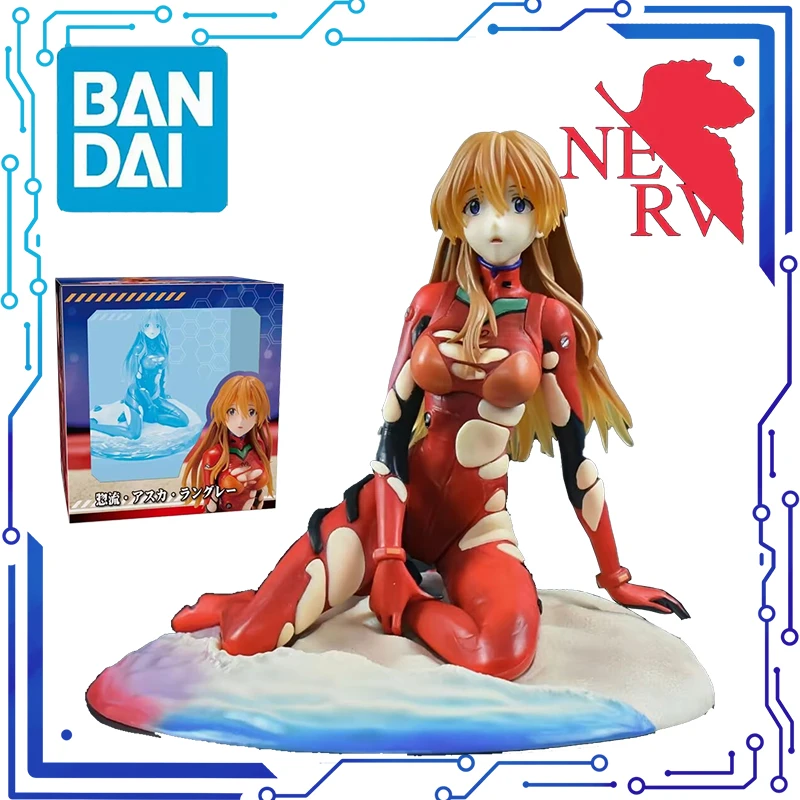 19CM EVA Evangelion Asuka Last One In the End Anime Original Figure Action Model Decoration Cartoon Doll Collection Toys Gifts