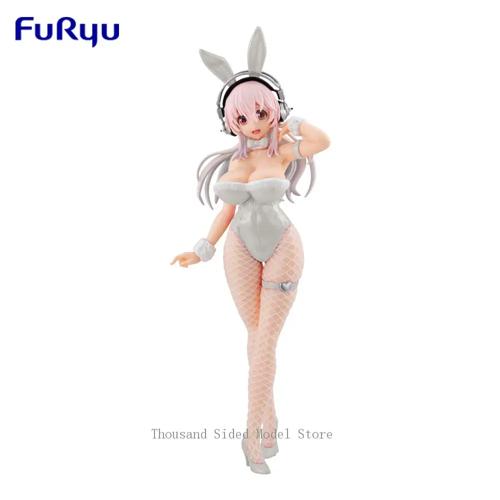В наличии оригинальные кролики FuRyu BiCute Bunnies SUPER SONICO Bunny Girl 30 см Kawaii фигурка аниме модель украшения подарок на день рождения