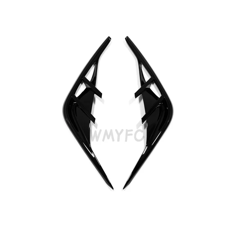 For Toyota Camry 2024 2025 Front Fog Lamp Trim Frame Cover ABS Foglight Eyebrow Car Exterior Decoration Accessories