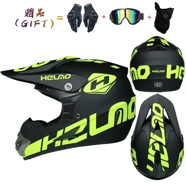 Motorhelm Full Face Racing Off Road Cross Motocross Capacete Motocross Cascos Para Motos Mountain Downhill Fiets DOT