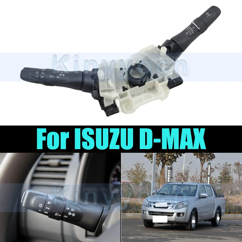 Turn Signal Headlight Control Switch For ISUZU D-MAX Wiper Stalk Switch Combination Button Adjust Switch