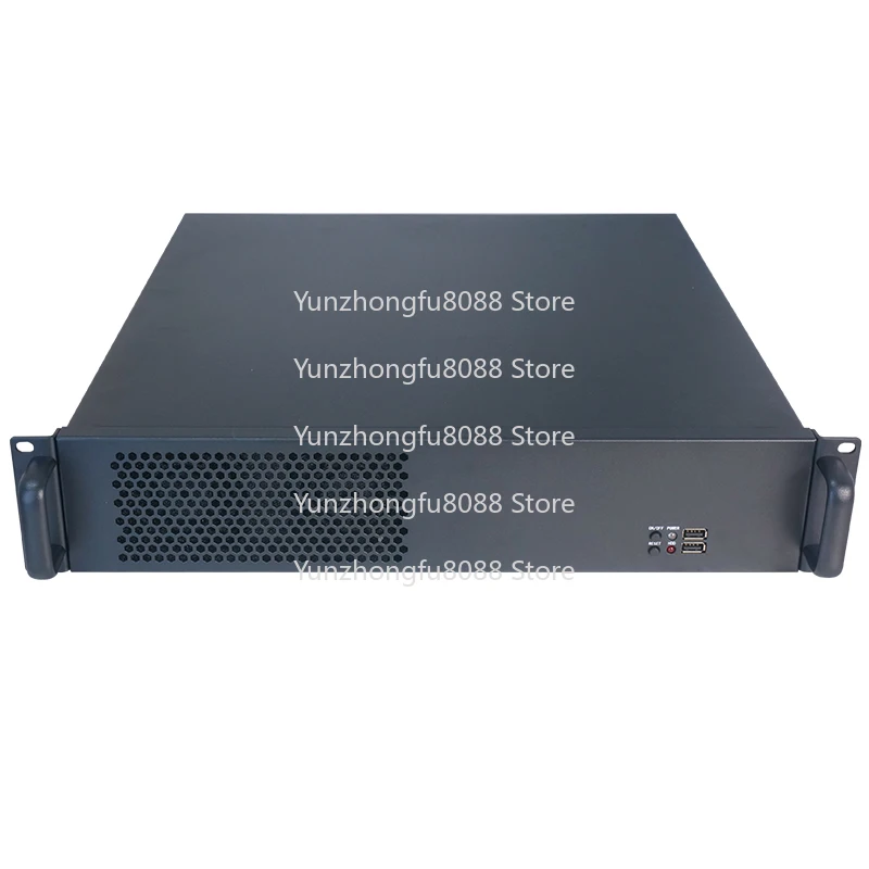 

2U-245F Rack Server Industrial Control Short Chassis 45cm Deep ATX Main Board Power Point Full Height Graphics Card