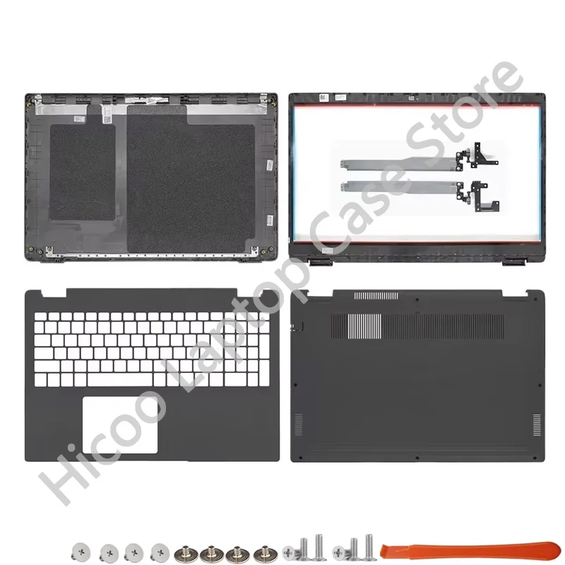 For DELL Latitude 3510 E3510 New LCD Back Cover/Front Bezel/Palmrest/Bottom Case Hinges Housing A B C D Cover 08XVW9 G50DR