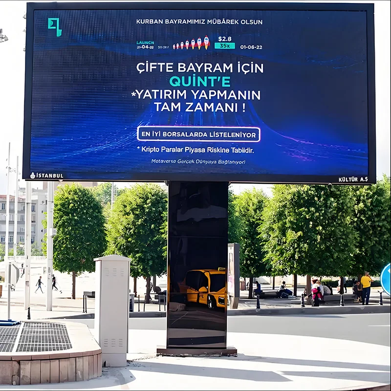 IP65 لوحة حائط فيديو LED خارجية مقاومة للماء | شاشة عرض عالية السطوع بالألوان الكاملة للإعلان والمناسبات المسرحية #4