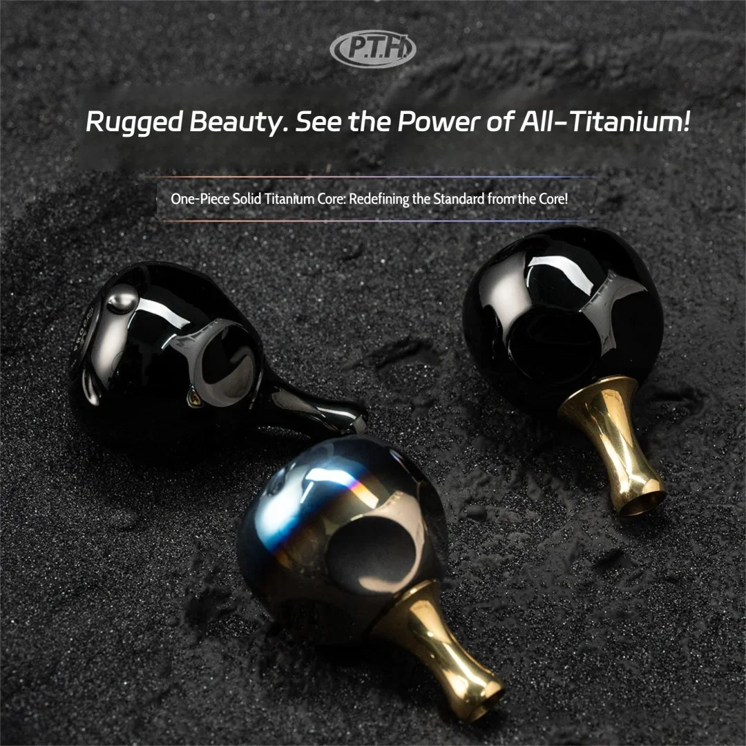 PTH TCO40 One-Piece Solid Handle Knob For Shimano Stella SW, TP, CQ & Daiwa SALTIGA saltwater jigging reels - view 5