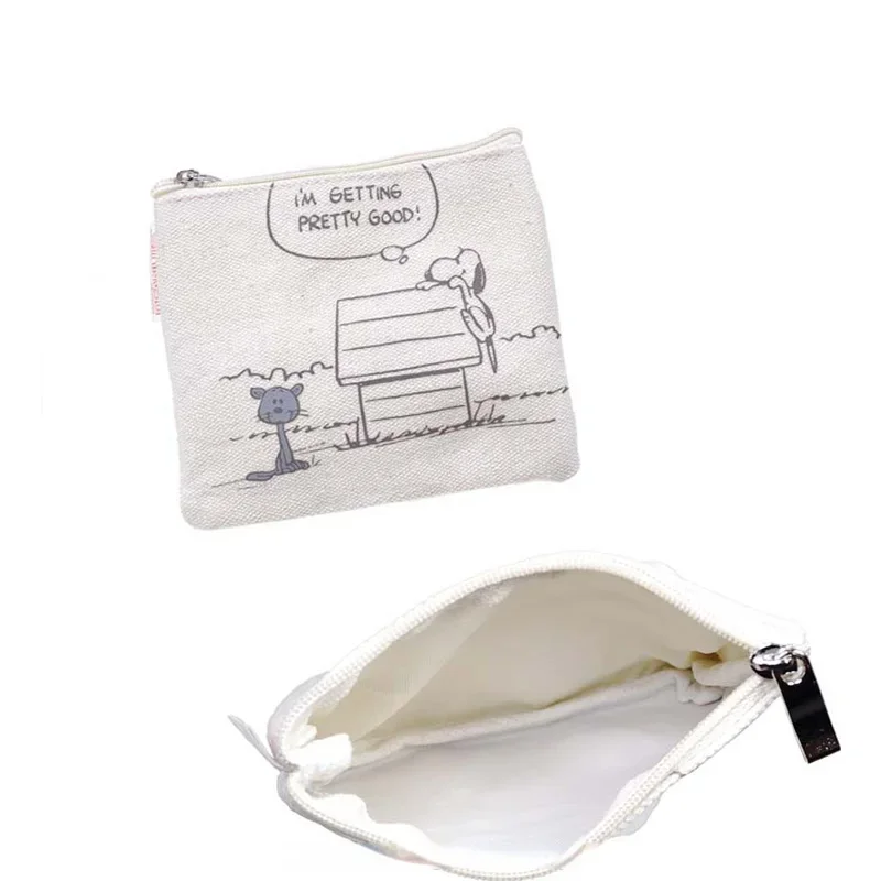 2Pcs Snoopy Canvas Cosmetic Bags Women Travel Makeup Pouch Toiletries Storage Bag Ladies Neceser Make Up Organizer Beauty Bag