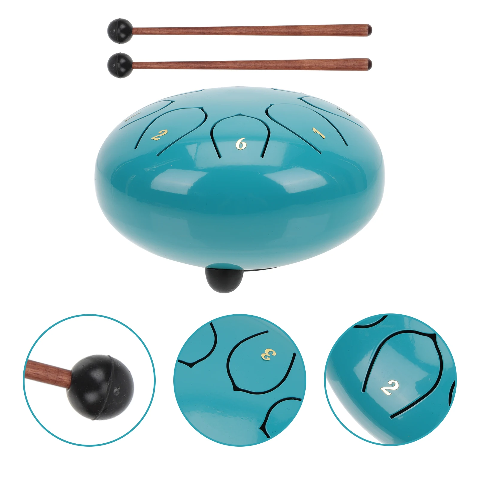 

Percussion Ethereal Drum Child Kids Musical Instruments Titanium Alloy Tongue for