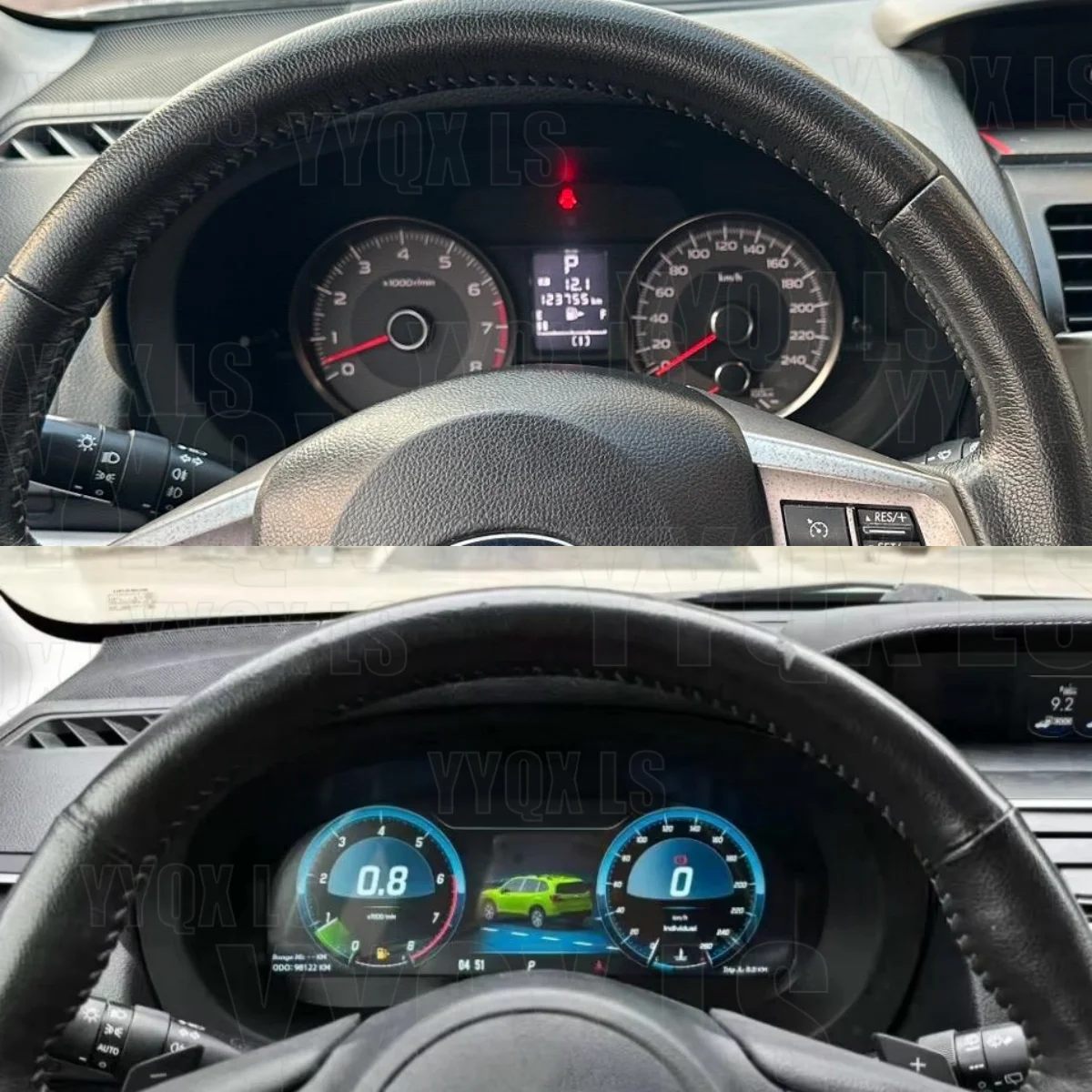LCD Instrument Panel Panel For Subaru Forester Legacy2013~2018 Virtual Cluster CockPit Speed Dedicated Digital Cluster Dashboard