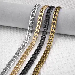 Metal Aluminum Bag Chain Replacement Parts Accessories For Hand-Woven Shoulder Handbag DIY Handmade Detachable
