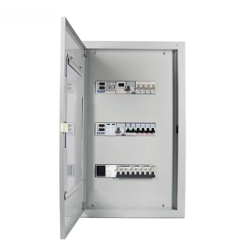36 Way Steel Electrical Power Enclosure Fuse Box Circuit Breaker Box Flush Mounted Distribution Box