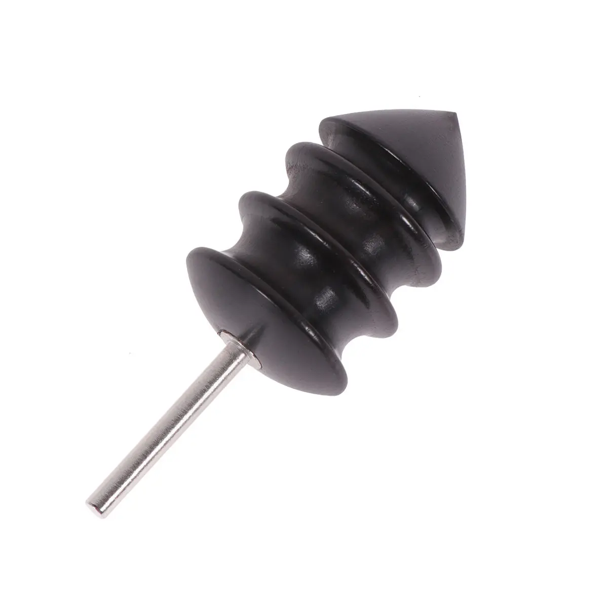 Burnisher Ebony Drill Set Size L for Wood Polishing, Craft, Saddles, Holsters, Jewelry & Surface Restoration