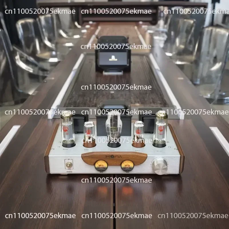 Listen To The Echo of Time - EL34 Vacuum Tube Amplifier, Mono Home Hi-Fi 2.0 Easy Connection 220V