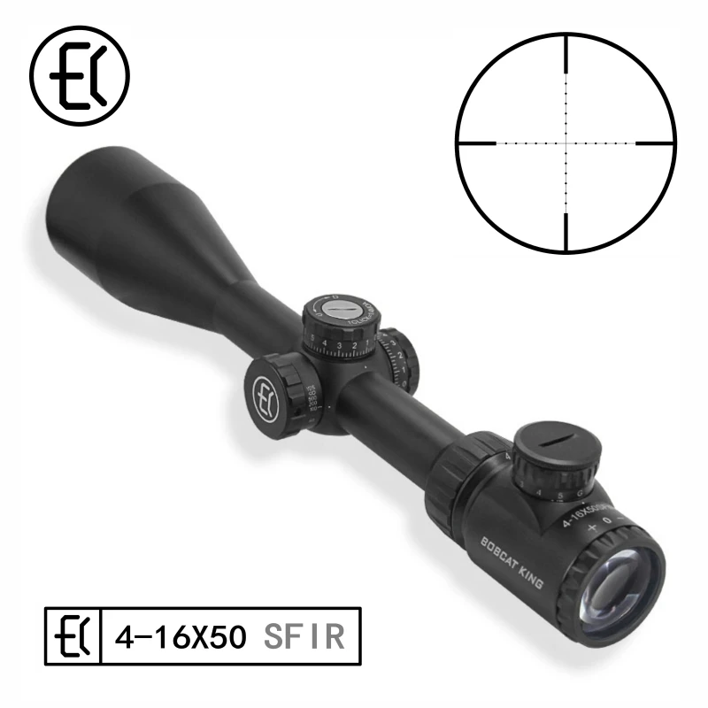 Bobcat King 4-16X50 SFIR (25.4mm tube) Side Parallax Tactical Optical Scope Sniper Scope Optical Scope Super Shock Resistant