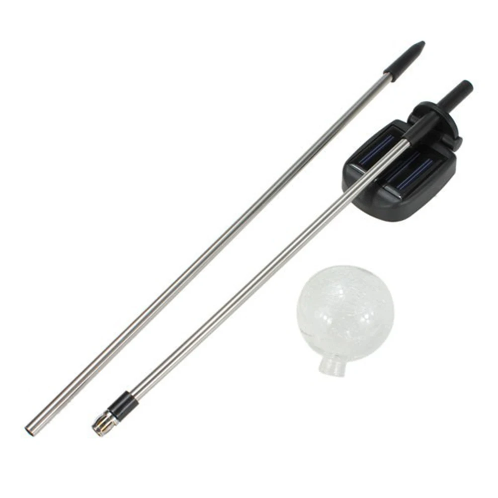 

4Pcs Solar LED Lawn Lamp Garden Light Pathway L scape Decorative Grass Ball Gazing Outdoor Waterproof Yard Deck Lighting
