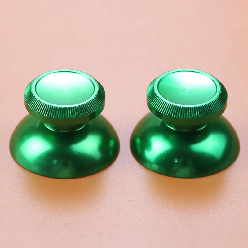 2PCS Colorato Alluminio Metallo 3D Analogico Thumb Stick Grip Fungo Joystick Cap Per Xbox 360 Gamepad Controller