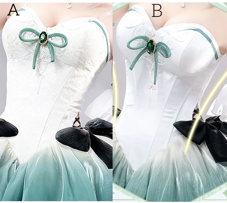 مجموعة أزياء جينشين إمباكت 2025 لينيت التأثيرية مع فستان لعب الأدوار للهالوين للنساء زي شخصية أنيمي دوجين