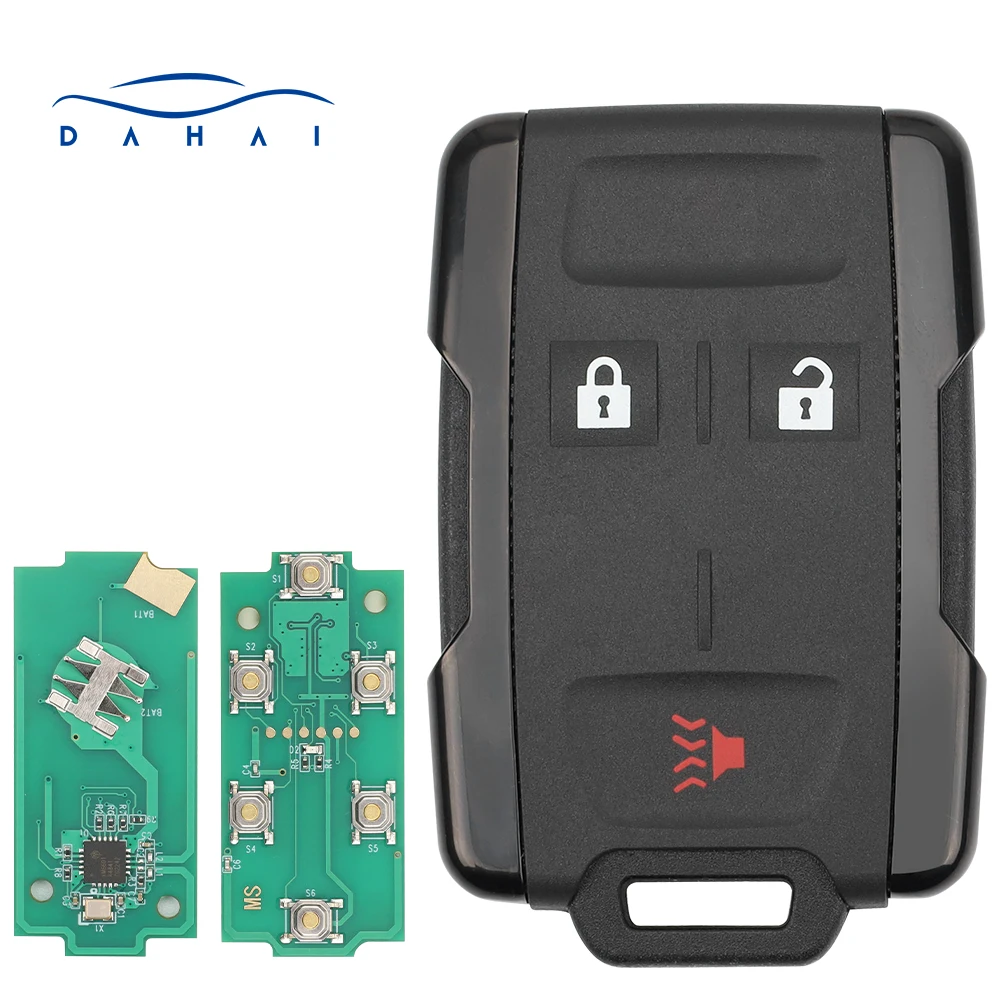 dahai Remote Car Key Alarm 433Mhz M3N32337200 For Chevrolet Suburban Tahoe Silverado Canyon GMC Pickup