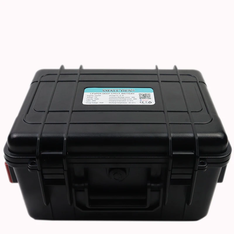 12 فولت 30 أمبير 50 أمبير 100 أمبير 120 أمبير 150 أمبير LiFePO4 بطارية سعة كبيرة LED مع بلوتوث DIY12.8 فولت بطارية محمولة قابلة للشحن في الهواء الطلق #3