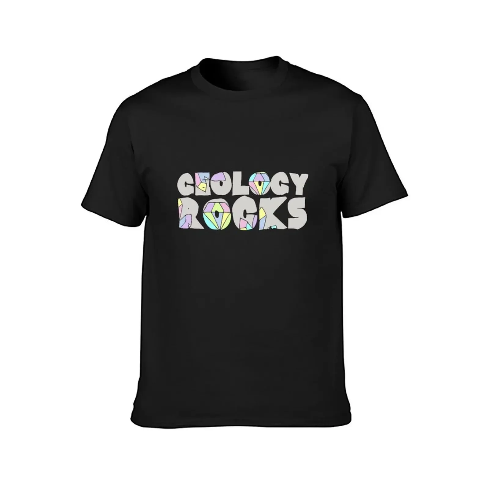 Geology ROCKS T-Shirt animal prinfor boys graphic t shirts Short sleeve tee men