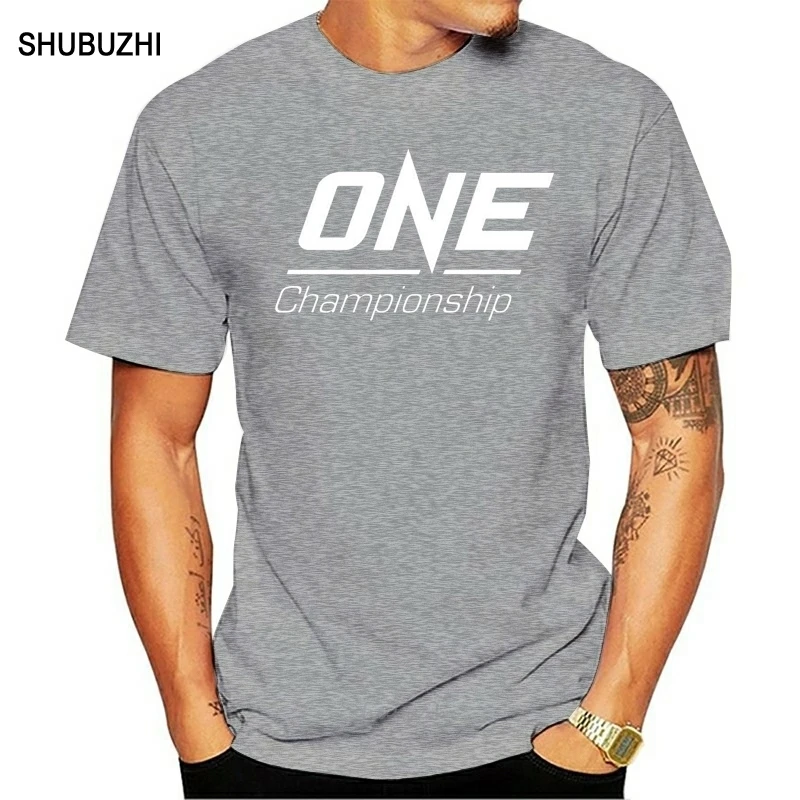 ONE Championship 格闘家 Tシャツ ホワイト Mサイズ One Championship Kick Boxing Sports T Shirt men cotton tshirt