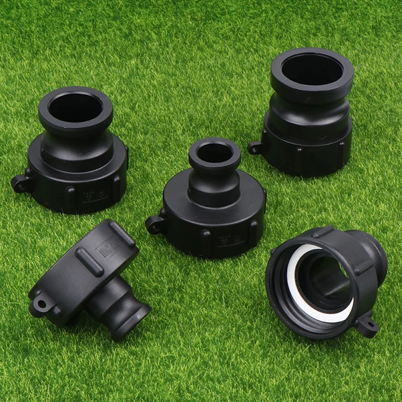 

Black High Quality IBC Tank Adapter 1000L IBC Water Tank Connector Plastic Fitting Reducer Fittings Home Garden Hose Switch Tool