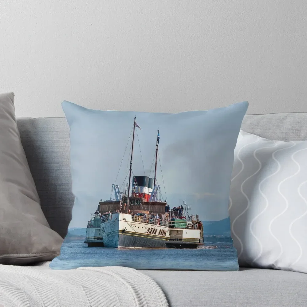 Paddle Steamer Waverley Throw Pillow Ornamental Pillow Christmas Covers Luxury Living Room Decorative Cushions Pillow