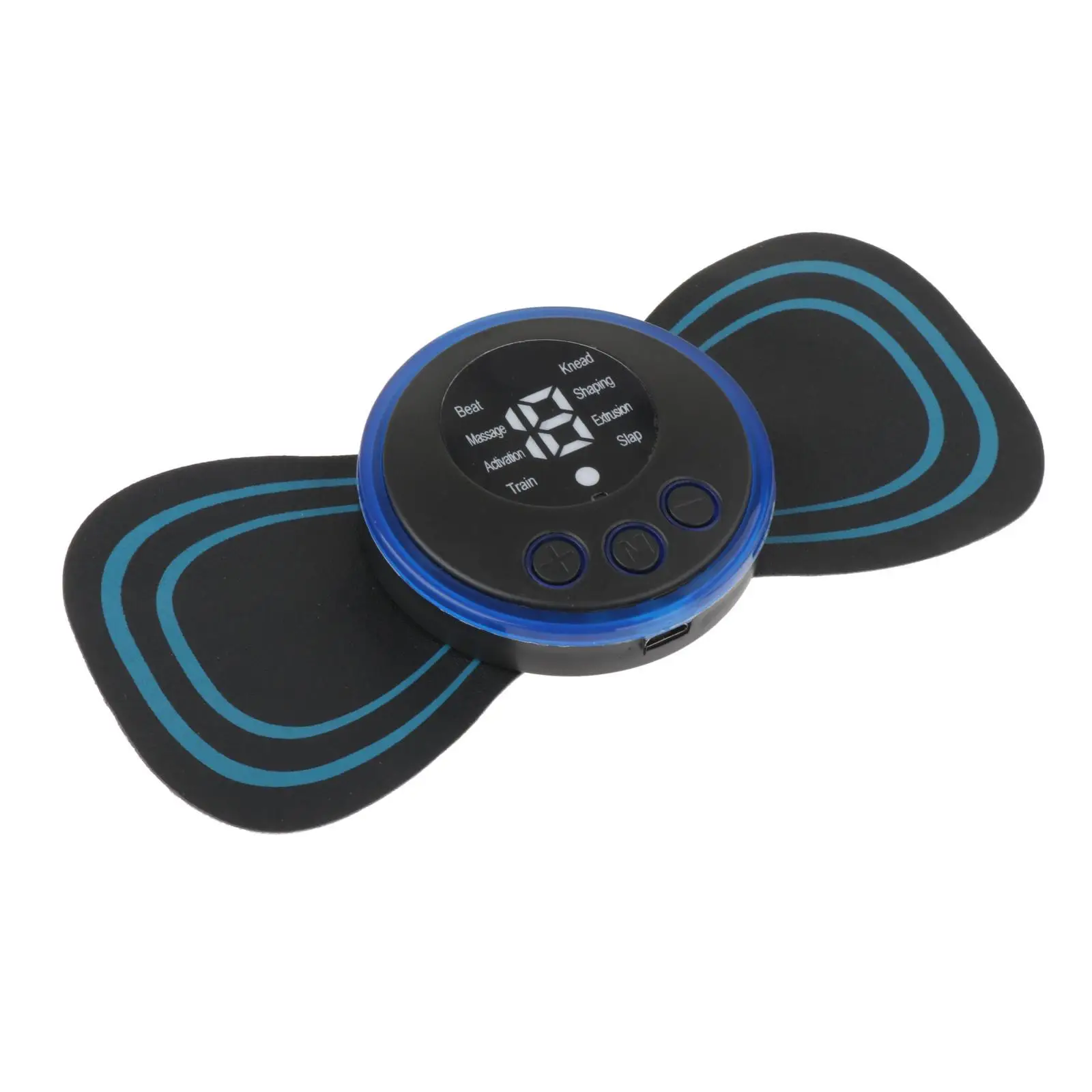 

Мини-массажер: простое в использовании портативное устройство для массажа тела, патчи для шеи, плеч, спины, для домашнего фитнеса