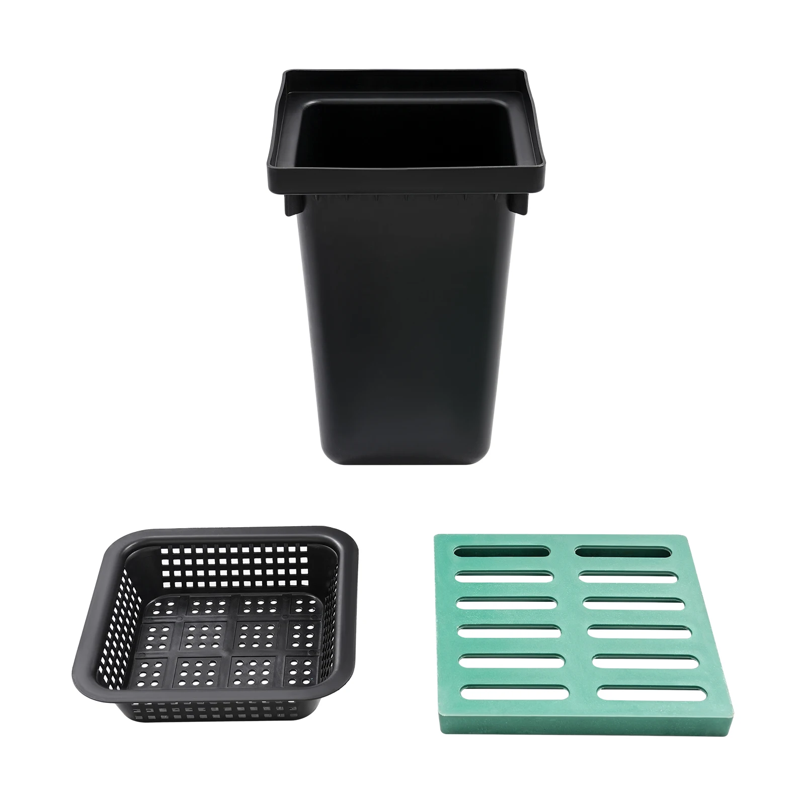 حوض صيد كبير مع دلو واحد وسلة واحدة ولوحة غطاء لمشروع الهندسة البلدية ومحطة الرصيف الحضرية لتصريف المطار