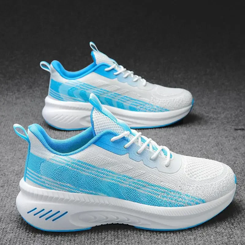 

Men's Shoes 2024 New Summer Breathable Tenis Mesh Surface Shoes Versatile Casual Sneakers Soft Bottom Running Shoes Skateboard