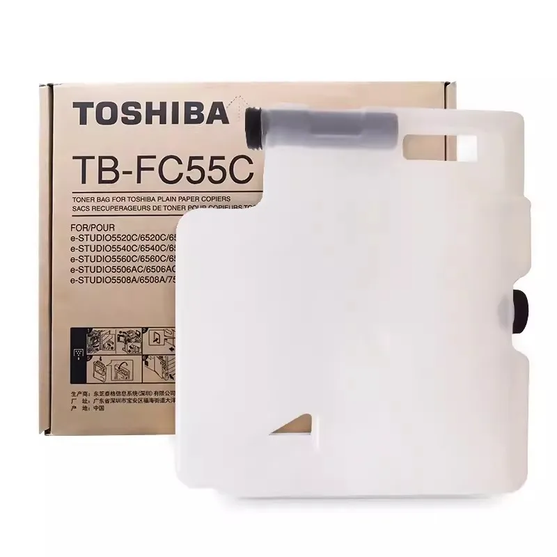 TB-FC55C Original New Waste Toner Bottle for Toshiba 5540C 6540C 6550C 5560C 6560C 6570C