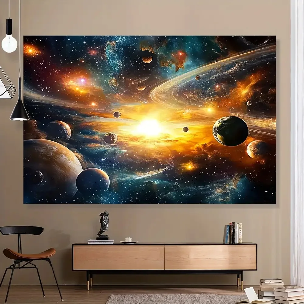 One piece, space planet, for the background of the galaxy, universe, planet, solar system, super large size, bright colorDJH