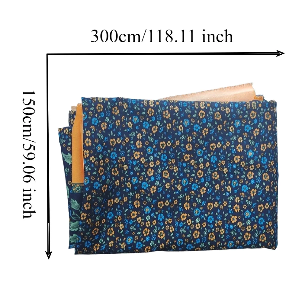 2024 Polyester Printed Plain Fabric Calico Fabric Heat Resistance Used for Simulating Silk Wool Fabrics  Dress Pants Suits