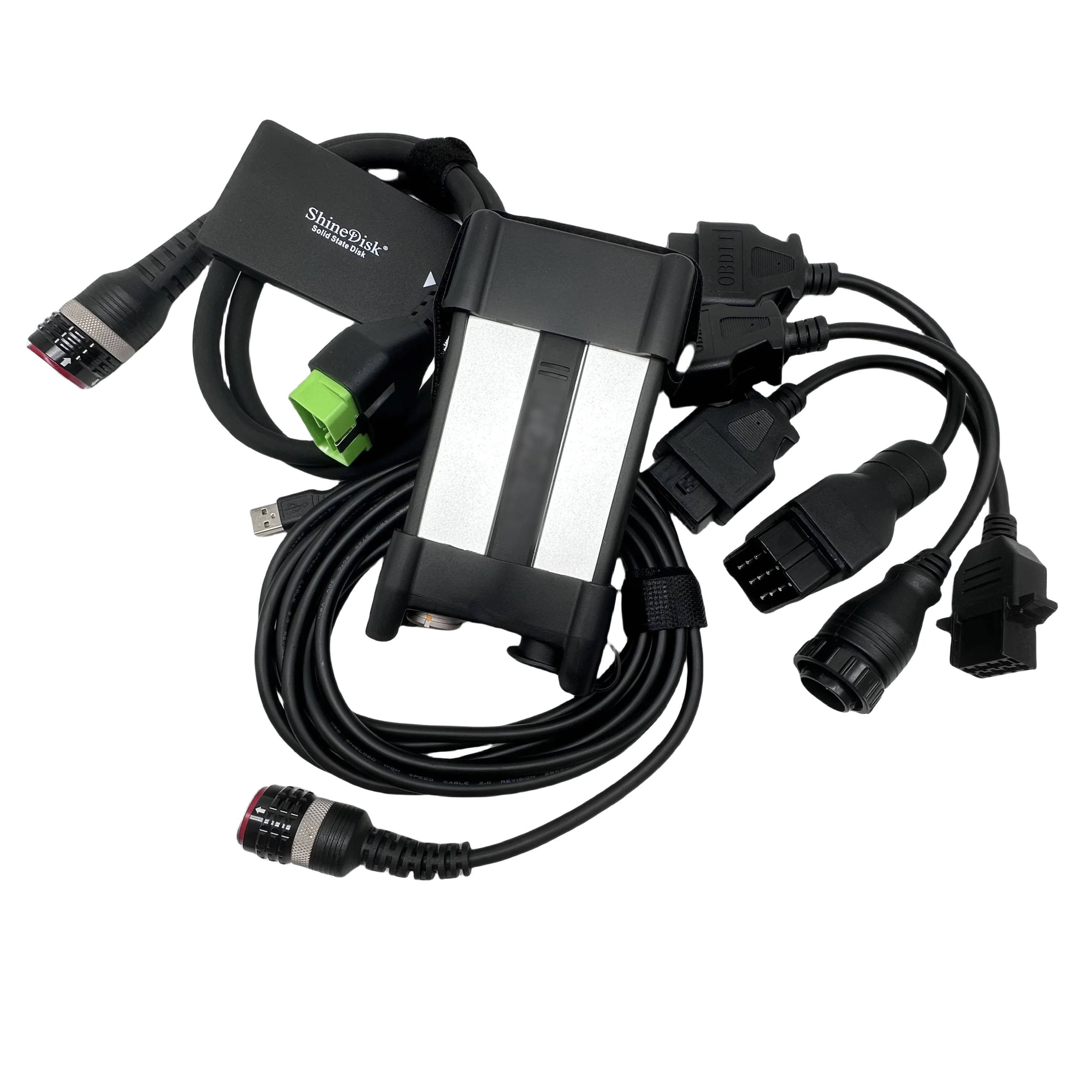 High Quality For Volvo VOCOM II with SSD PTT 2.8.241 Tech Tool for Truck Excavator Diagnostic Scanner