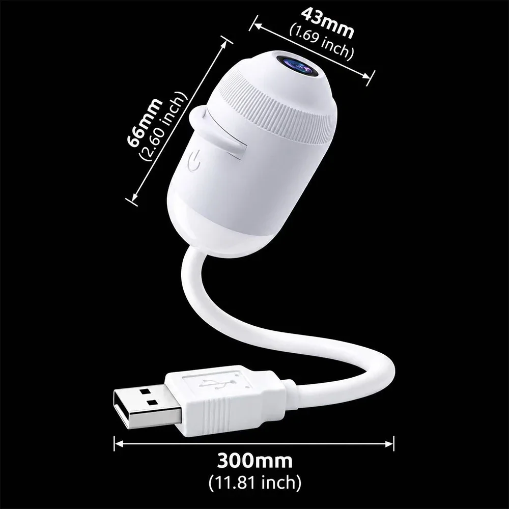 2 in 1 USB Projection Lamp Manual Focus Projector Light Car Ambient Light Room Starry Star Romantic Saturn Galaxy Night Lights