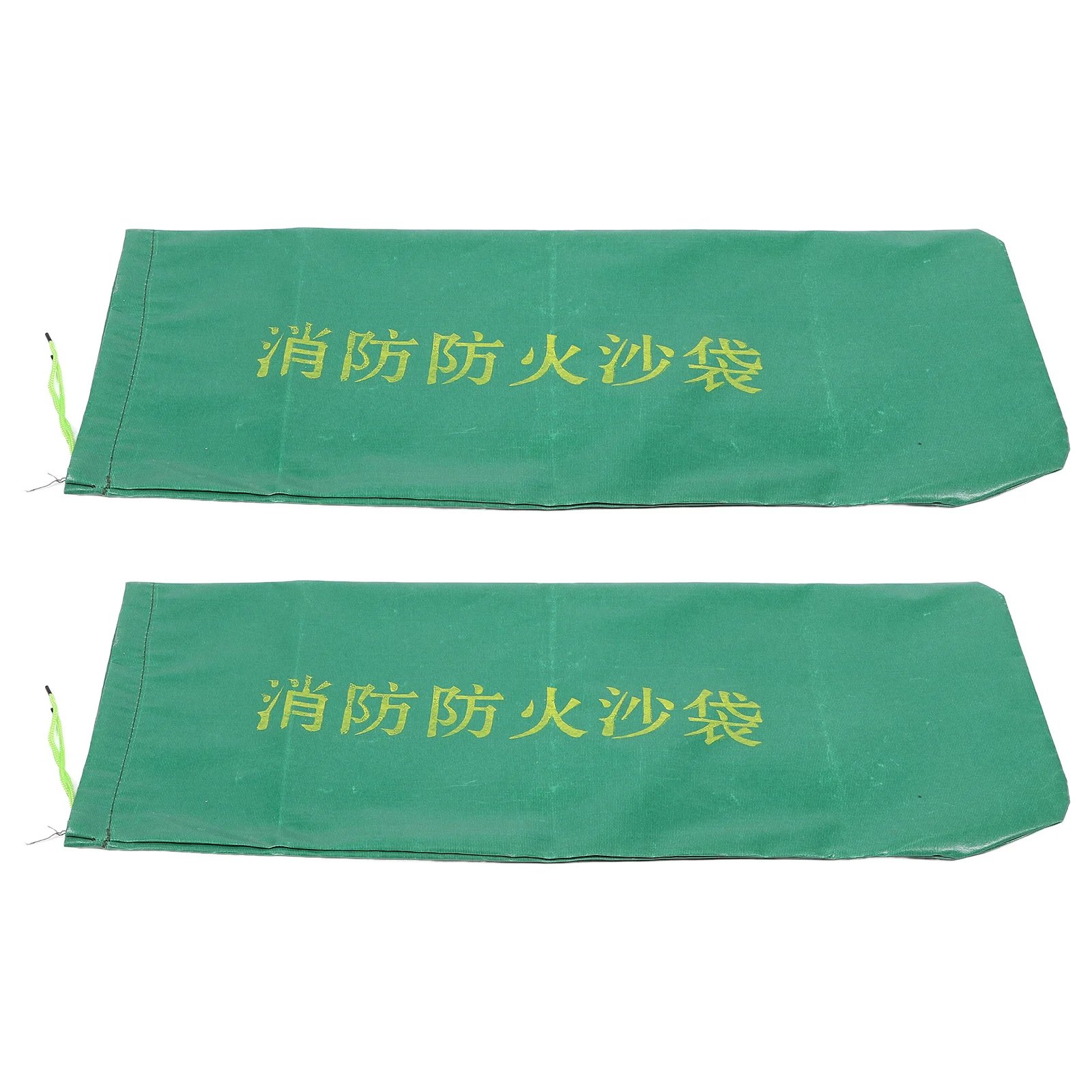 2 قطعة أكياس رمل مقاومة للحريق للوقاية من الفيضانات قابلة للتوسيع وقابلة لإعادة الاستخدام أكياس حماية من الفيضانات شديدة التحمل أكياس رمل خارجية للطوارئ