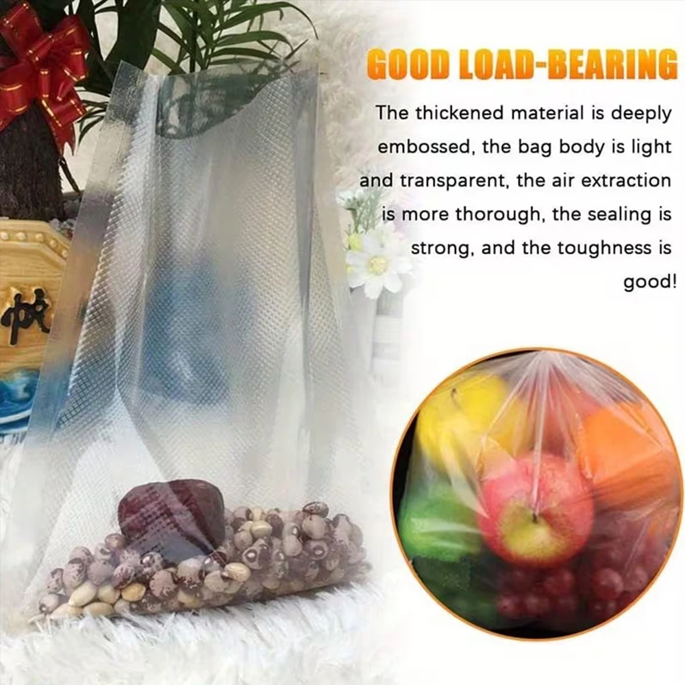 1 Roll of 5m Food Vacuum Seal Bags, BPA-Free - Food preservation bags, Suitable for Deli Meats, Steaks, Kitchen Accessories gallery 4