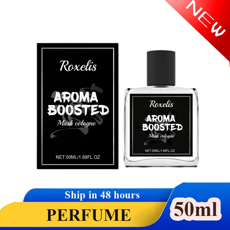 

50ML Men's Perfume Natural Fresh Daily Portable Cologne Long Lasting Musk Fragrance Charming Lady Enhances Allure Body Spray