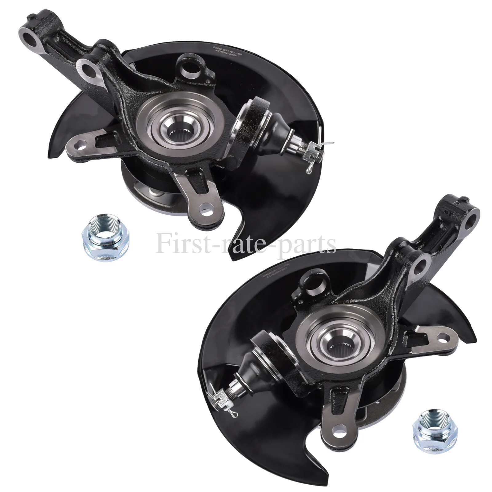 AP03 698494 Front L&R Wheel Hub Bearing Steering Knuckle for Honda Civic 2003-05 1.7L 51210S5AJ30, 45255S01A00, 44600S5DA00 - view 5